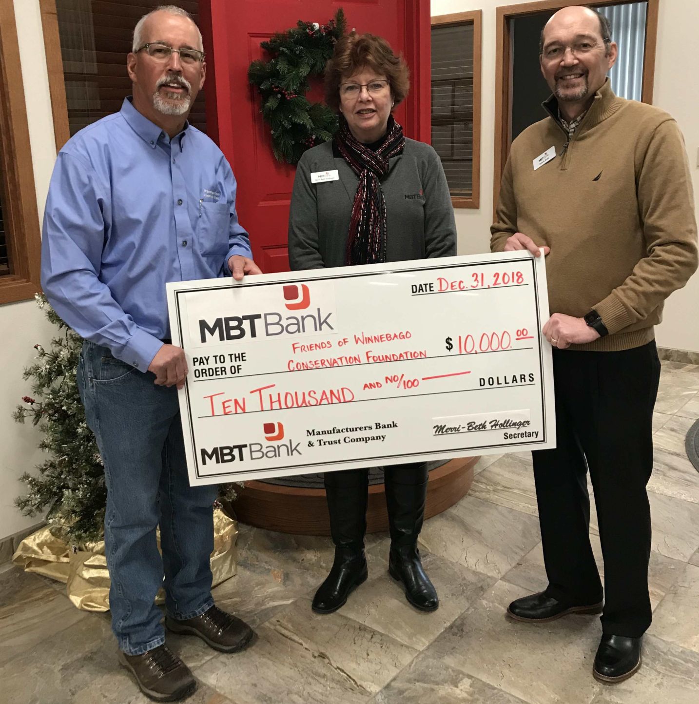 MBT donation